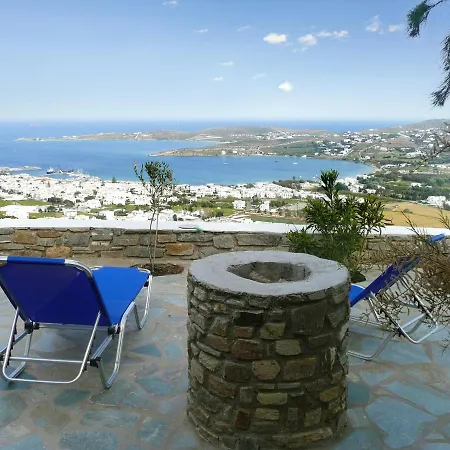 Charming With Sea View In And Shared Pool Villa Páros